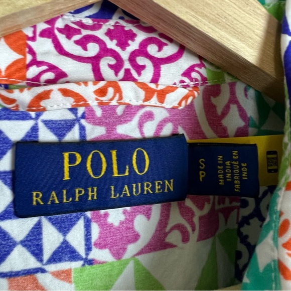 Ralph Lauren Patchwork Jacket Small - Picture 5 of 6